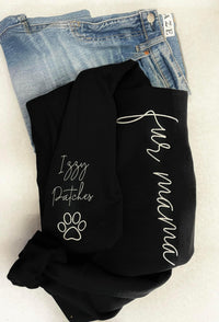 Mama Custom Embroidered Crew - Mack and Mav Boutique