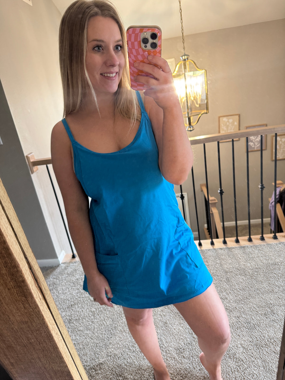 Dress with Built in Romper
