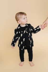 Shacket | Black Bolts