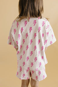 Shorts Set | Pink Bolts