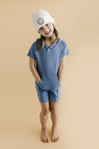 Cargo Shorts Set | Blue
