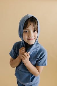Cargo Shorts Set | Blue