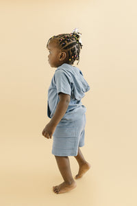 Cargo Shorts Set | Blue