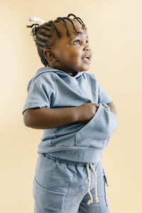 Cargo Shorts Set | Blue