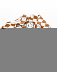 Cotton Shacket | Smiley Checkered Copper