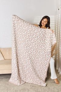 Cuddley Leopard Decorative Throw Blanket - Mack and Mav Boutique