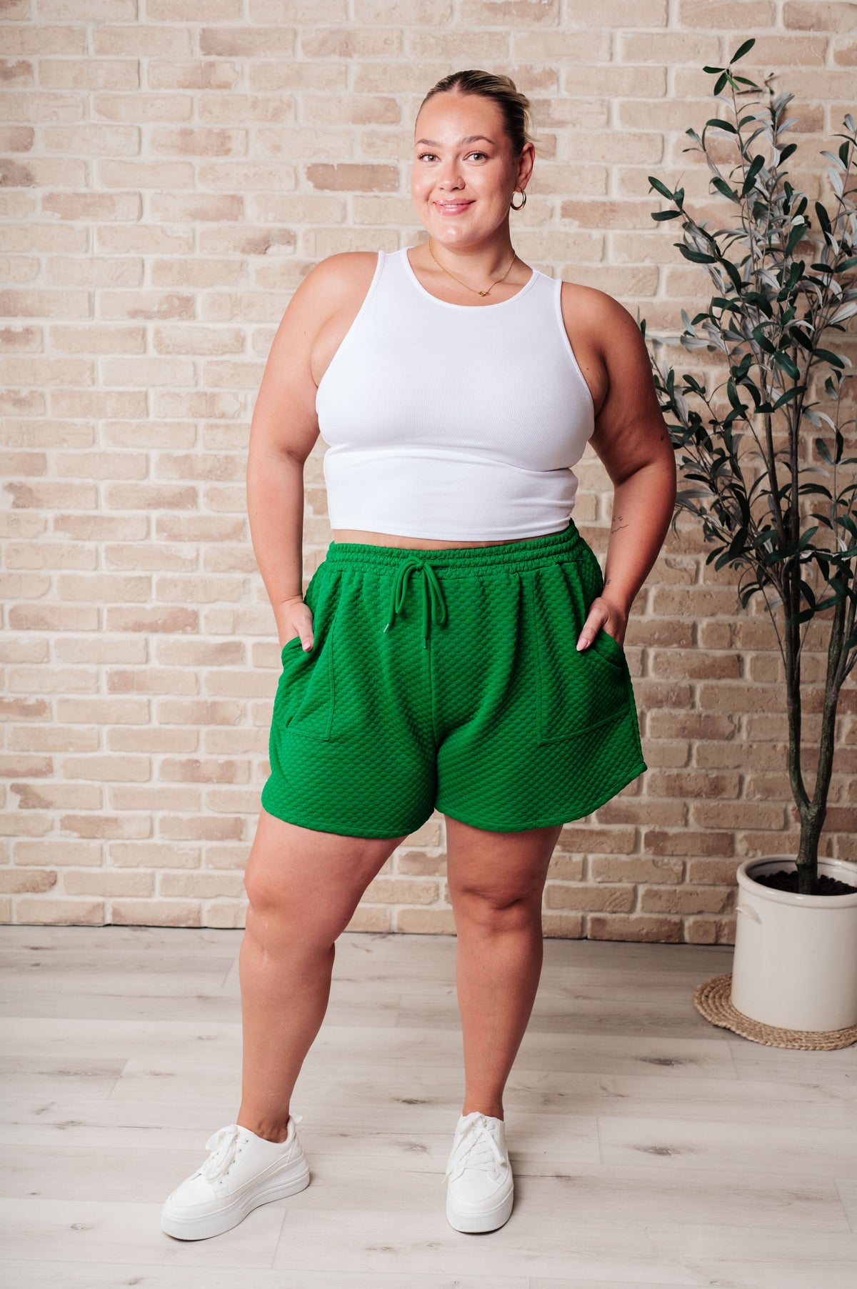At The Park Quilted Shorts - Mack and Mav Boutique