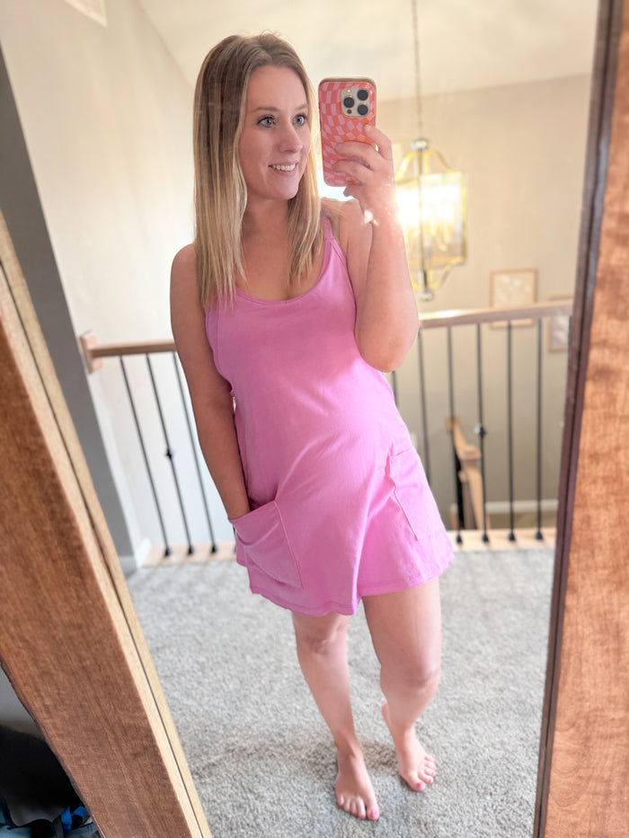 Dress with Built in Romper