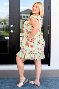 Can't Fight the Feeling Floral Dress - Mack and Mav Boutique