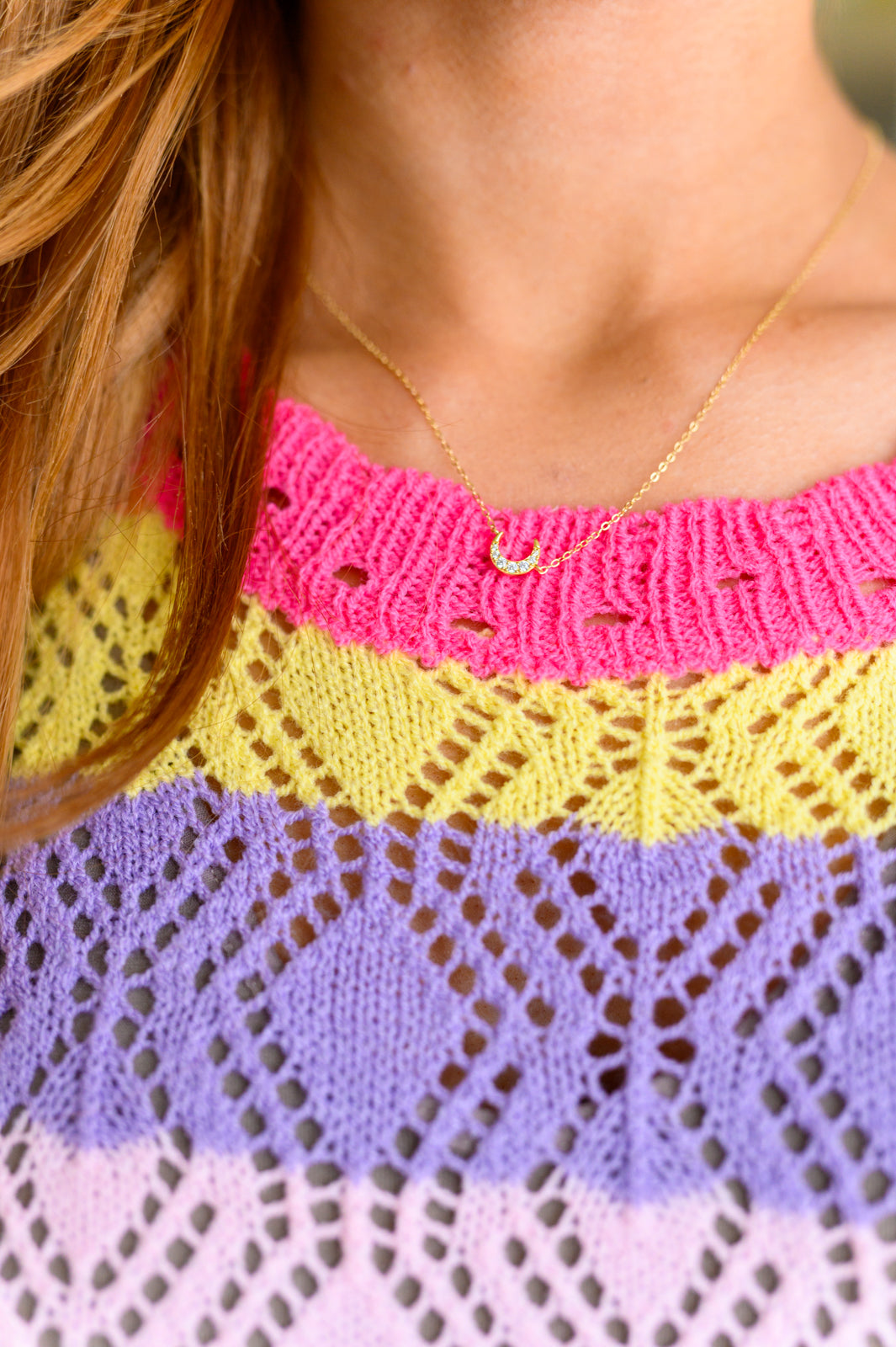 Over the Moon Necklace - Mack and Mav Boutique