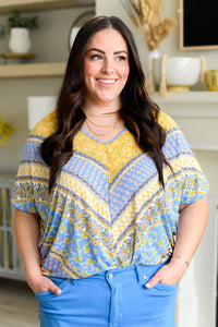 For All We Know V-Neck Blouse - Mack and Mav Boutique