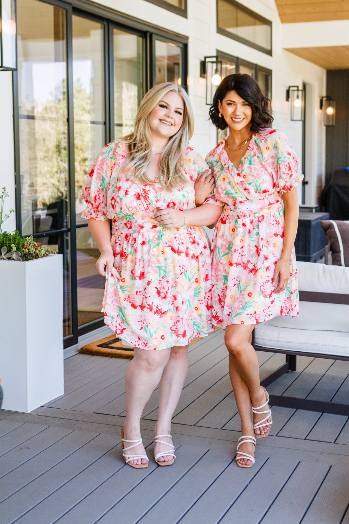 Fancy Free Floral Dress - Mack and Mav Boutique