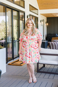 Fancy Free Floral Dress - Mack and Mav Boutique