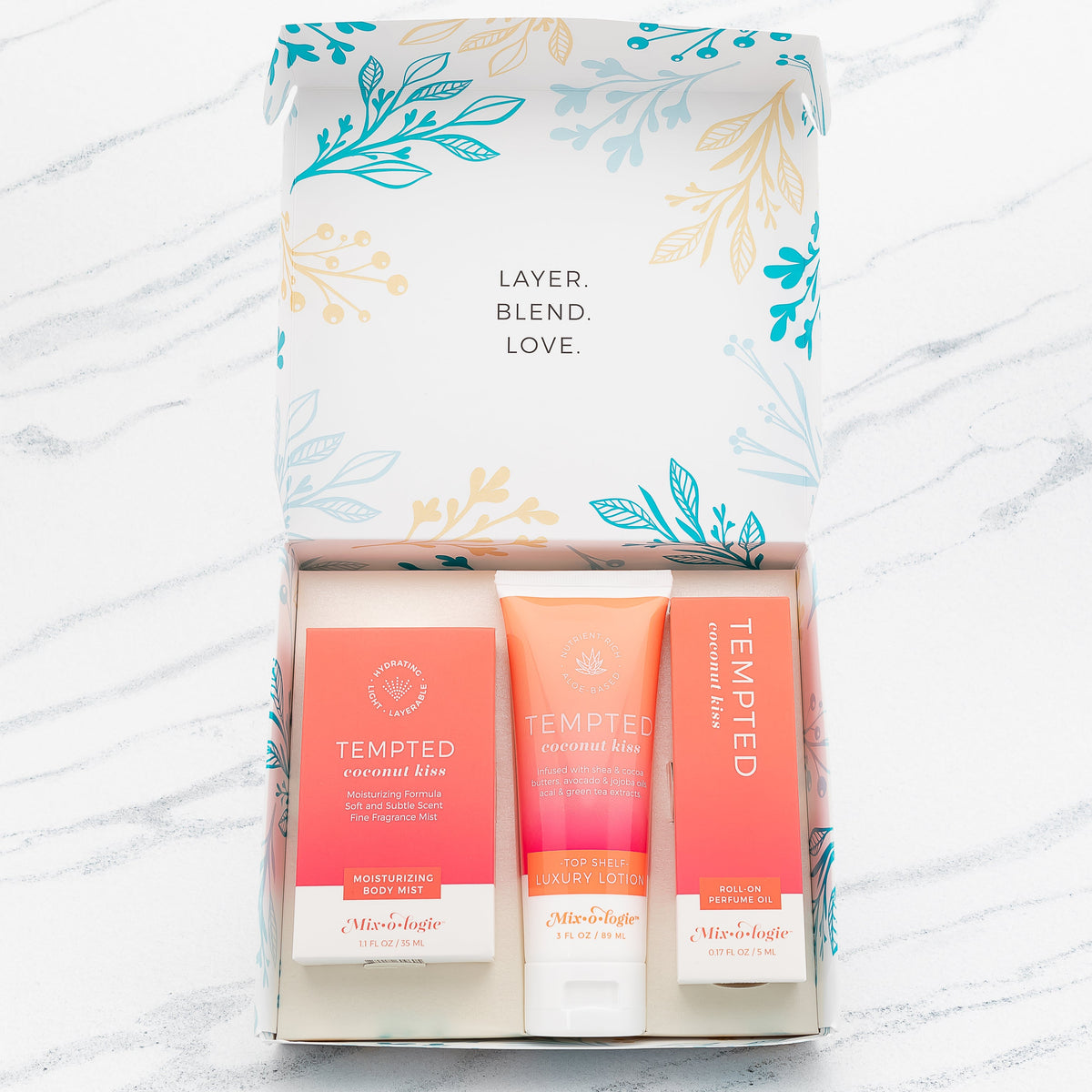 Tempted (Coconut Kiss) | Gift Set Trio Box