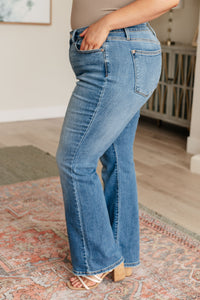 Genevieve Mid Rise Vintage Bootcut Jeans - Mack and Mav Boutique