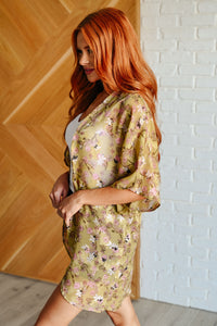 Go Anywhere Floral Kimono - Mack and Mav Boutique