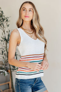Hope It Never Stops Sweater Knit Tank - Mack and Mav Boutique