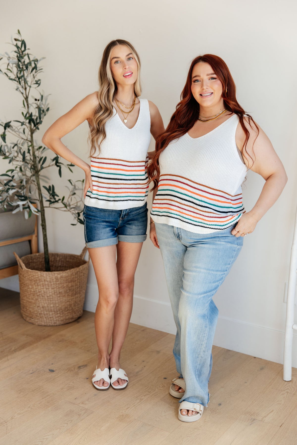 Hope It Never Stops Sweater Knit Tank - Mack and Mav Boutique