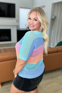 Friend Of A Friend Loose Knit Striped Sweater - Mack and Mav Boutique