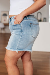 Jenny High Rise Cutoff Dad Shorts - Mack and Mav Boutique