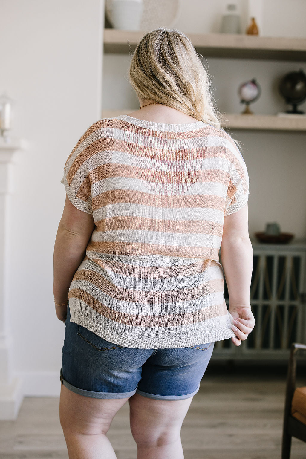 Old Glory Sleeveless Sweater - Mack and Mav Boutique