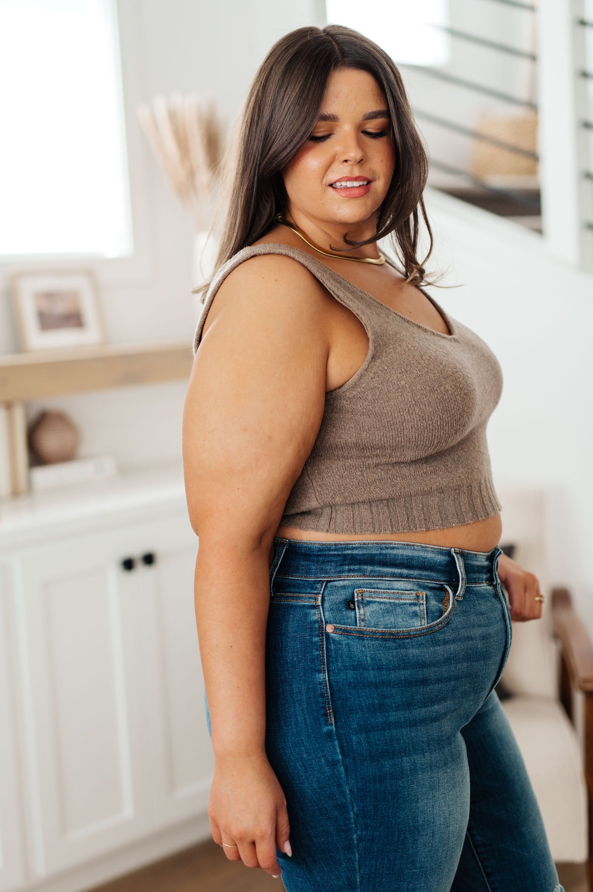 Perfectly Resolved Sweater Tank - Mack and Mav Boutique