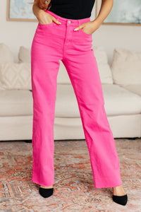 Barbara High Rise Garment Dyed 90's Straight Jeans - Mack and Mav Boutique