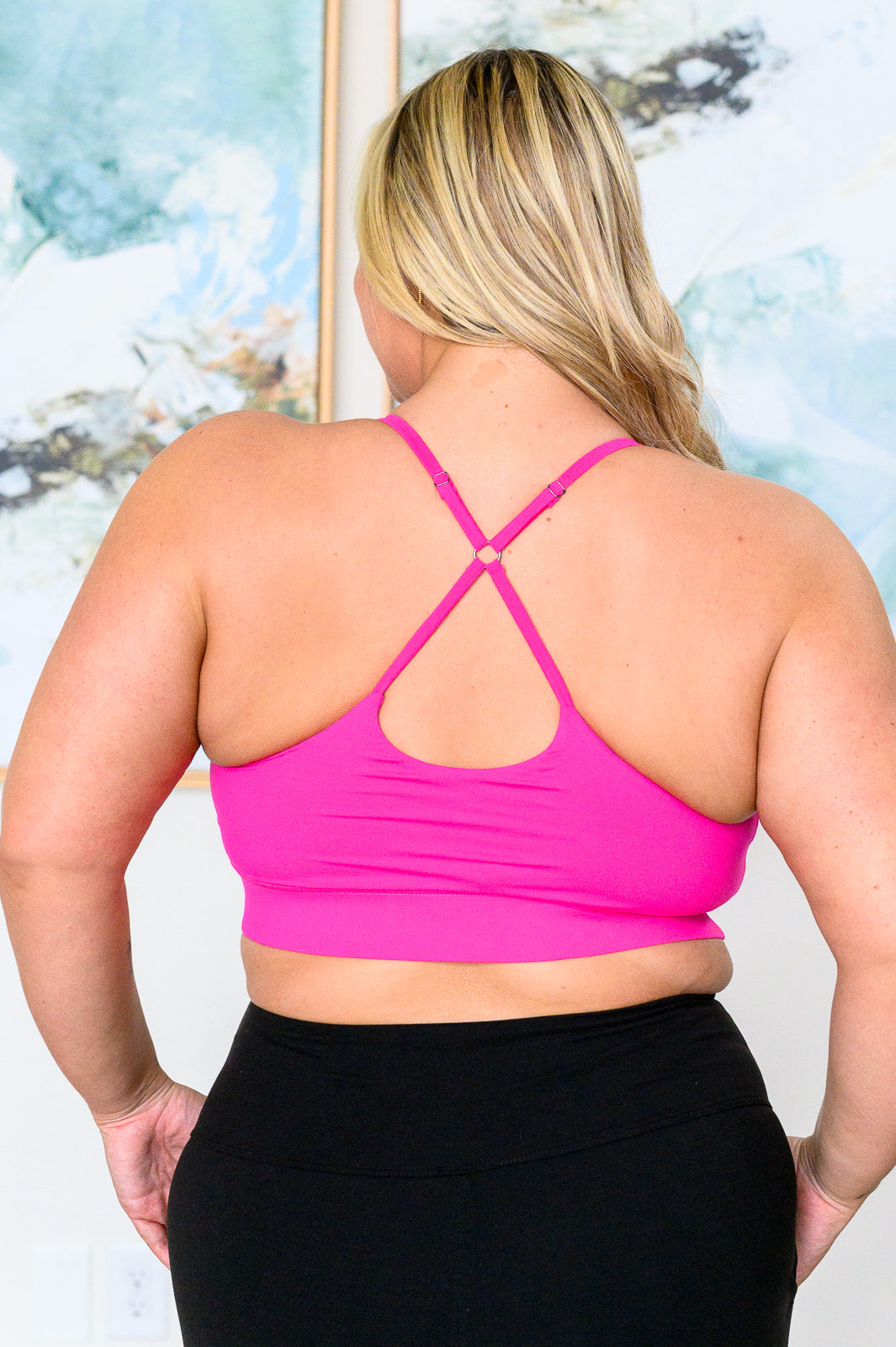 Pump Up the Jam Tank in Sonic Pink - Mack and Mav Boutique