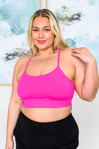 Pump Up the Jam Tank in Sonic Pink - Mack and Mav Boutique
