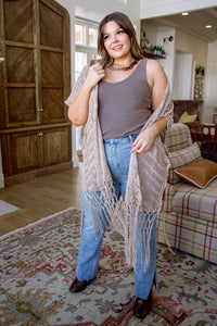 Stay Easy Tank In Bronze - Mack and Mav Boutique