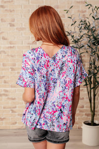 Stellar Situation V-Neck Top - Mack and Mav Boutique