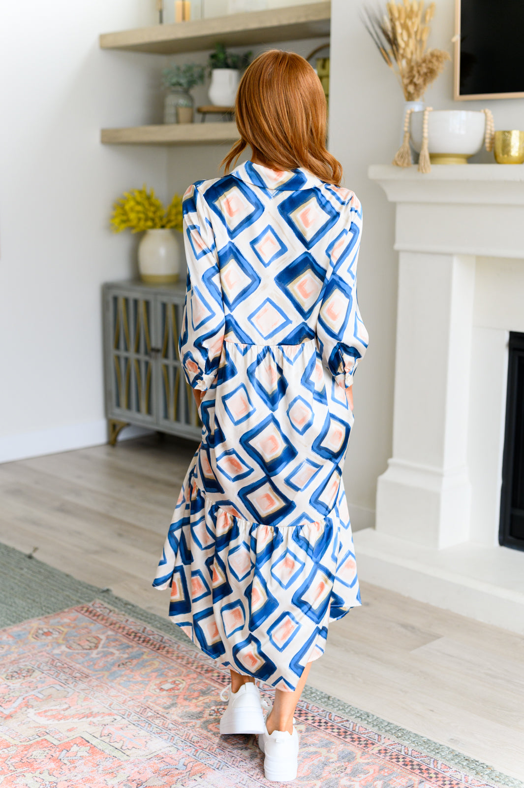 Sweet Company Collared Shirtdress - Mack and Mav Boutique