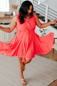 Worth the Wait V-Neck Dress - Mack and Mav Boutique