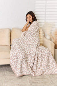 Cuddley Leopard Decorative Throw Blanket - Mack and Mav Boutique