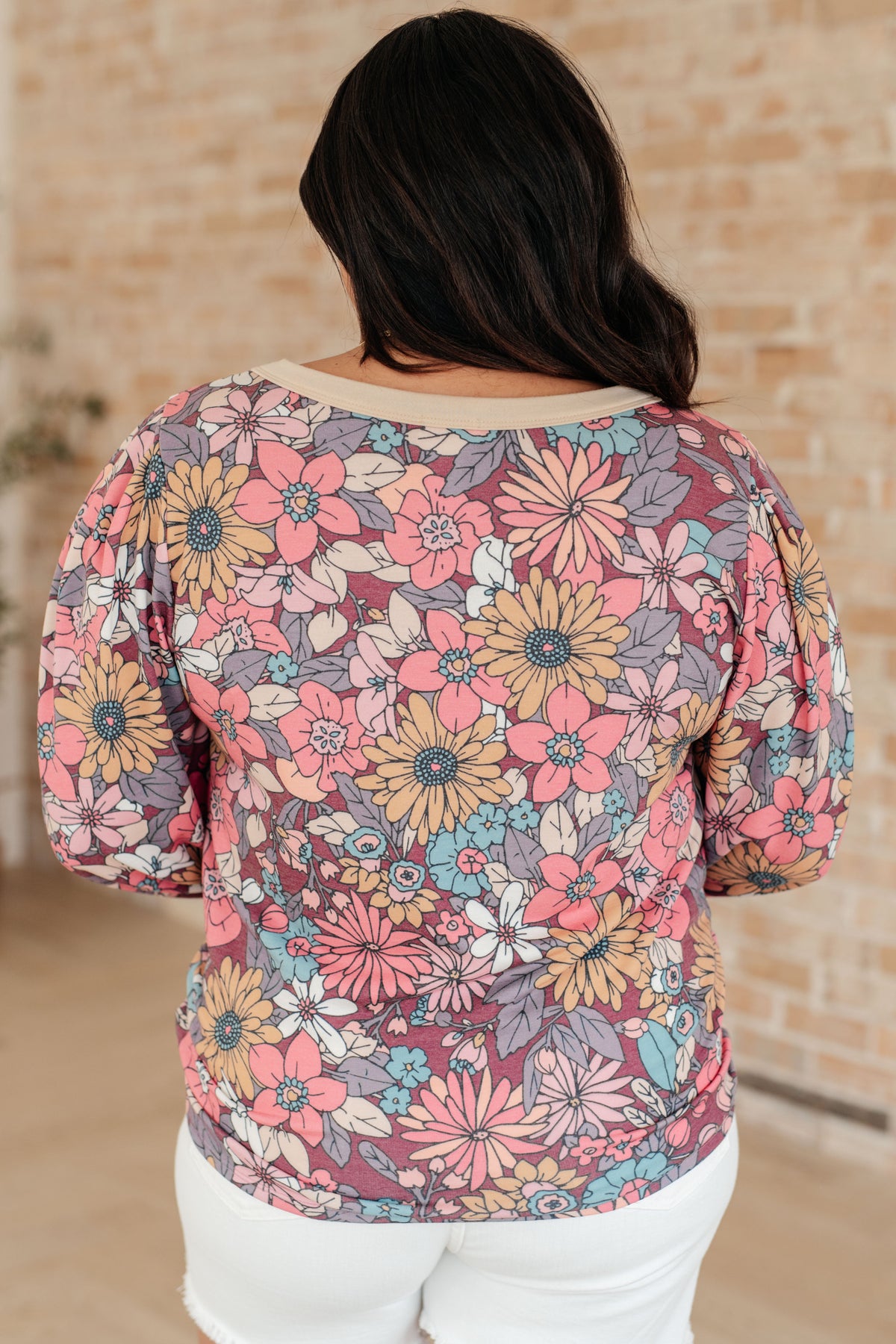 A Florists Dream Long Sleeve Pullover - Mack and Mav Boutique
