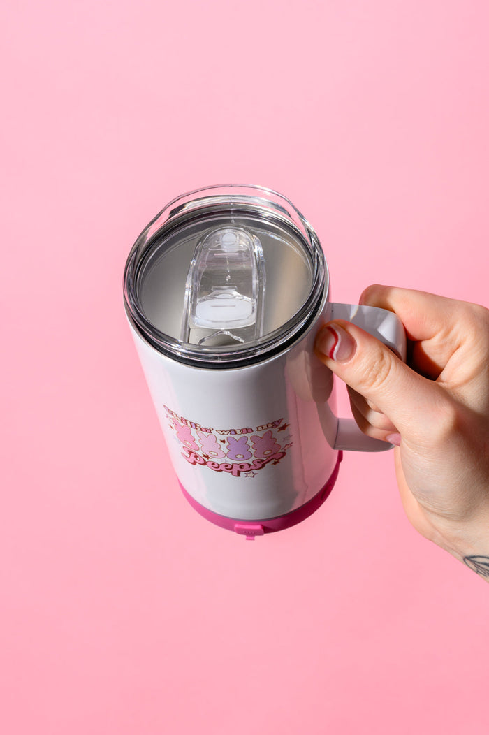 Chillin With My Peeps Speaker Tumbler - Mack and Mav Boutique
