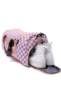 Elevate Travel Duffel in Pink - Mack and Mav Boutique