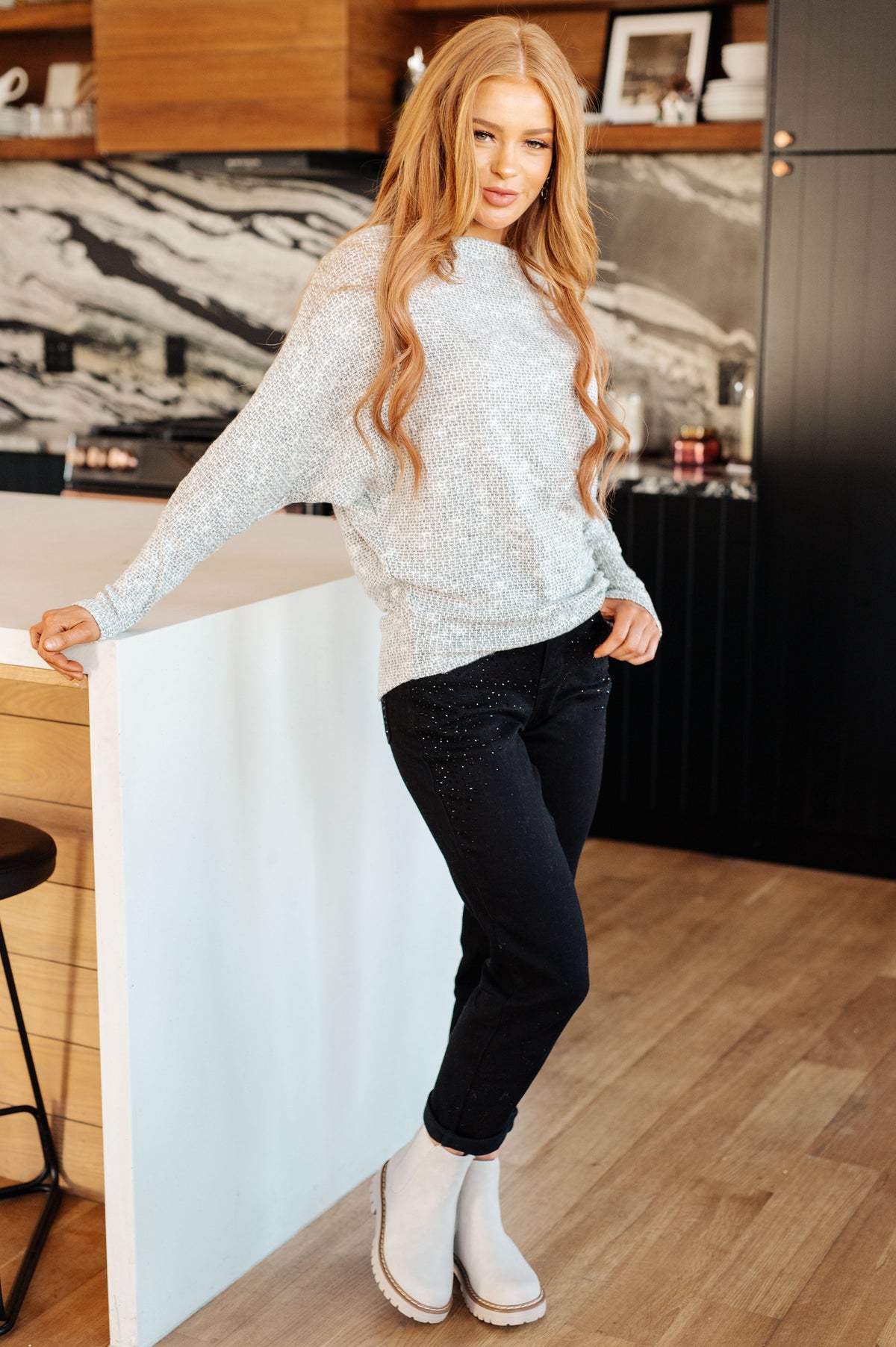 Foggy Idea Boatneck Top - Mack and Mav Boutique