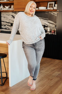 Foggy Idea Boatneck Top - Mack and Mav Boutique