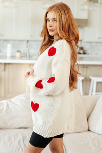 Heart Eyes Cardigan - Mack and Mav Boutique