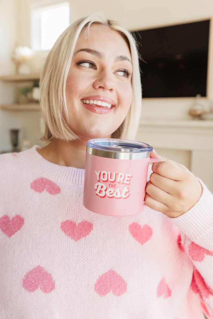 You're The Best 14 Oz Double Walled Travel Mug - Mack and Mav Boutique