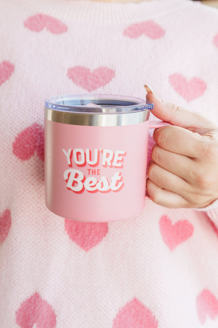 You're The Best 14 Oz Double Walled Travel Mug - Mack and Mav Boutique