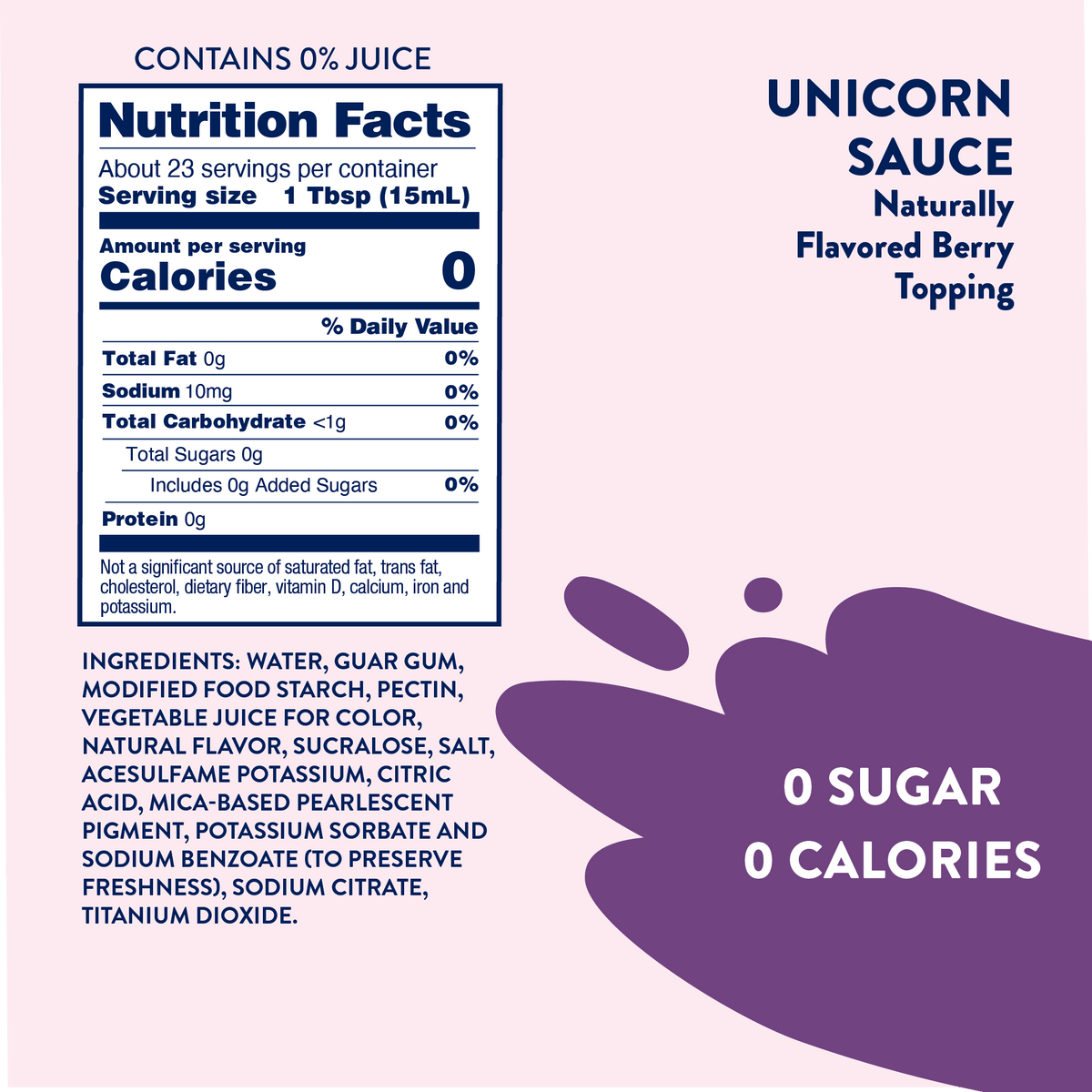 Sugar Free Unicorn™ Sauce