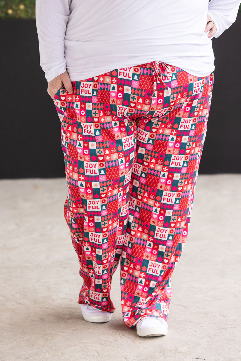 IN STOCK Joyful Holiday Lounge Pants FINAL SALE