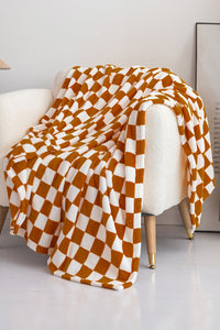 Checkered Throw Blanket