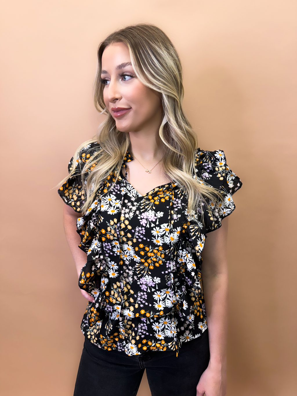 Betsy Floral Top