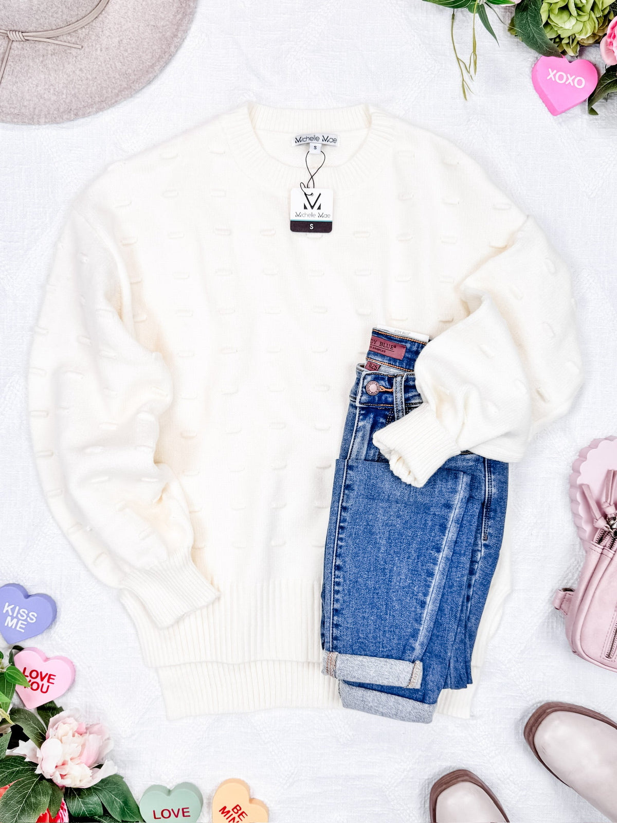 IN STOCK Dash Sweater - Ivory