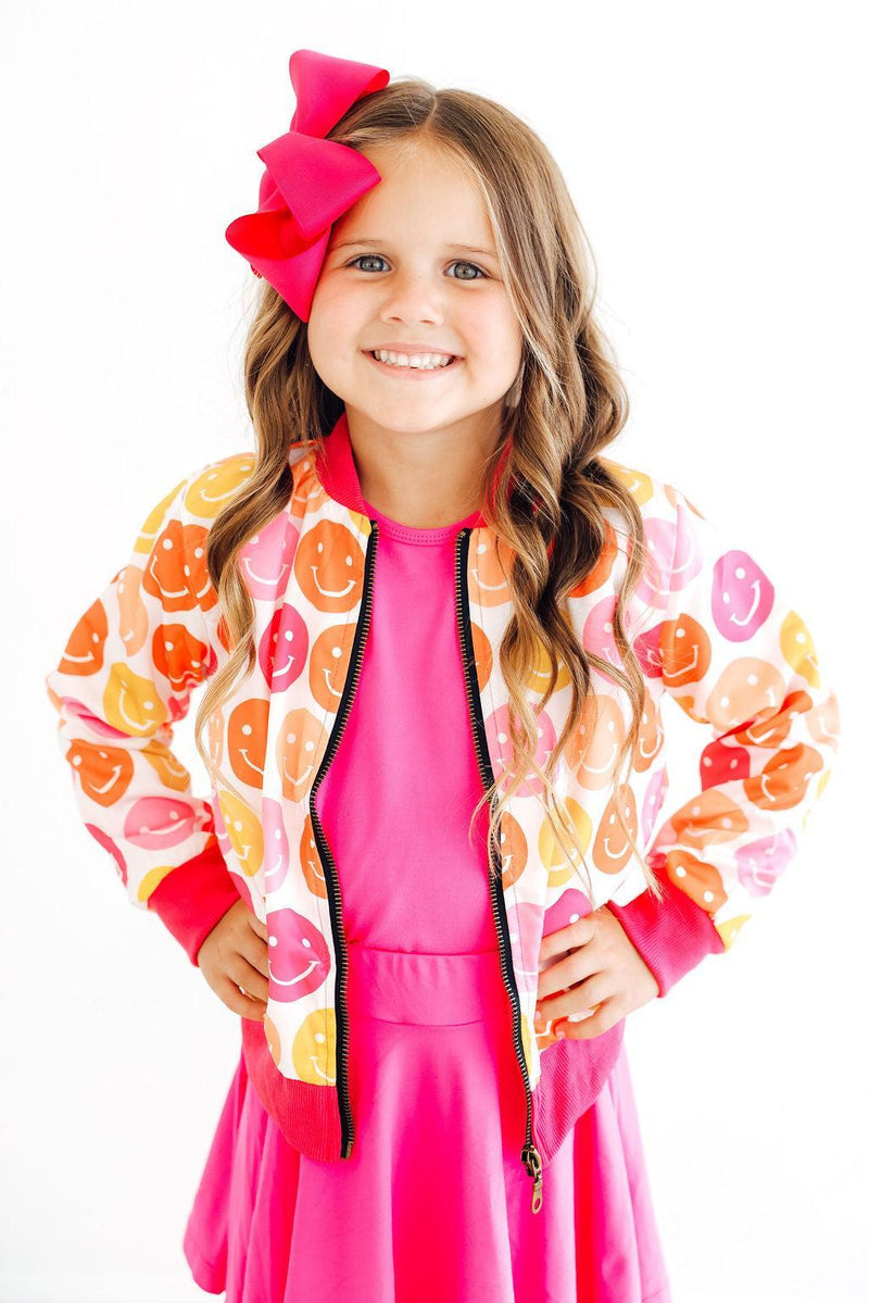 Don't Worry, Be Hippy Satin Jacket
