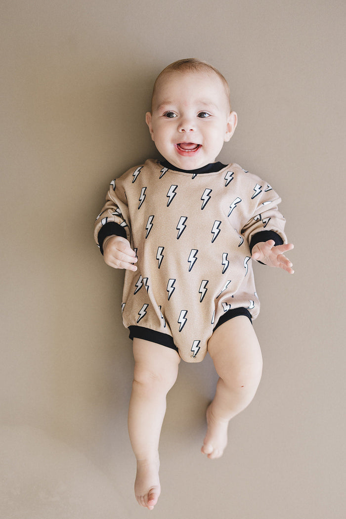 Bubble Romper | Lightning Bolt