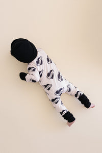 Bamboo Zip Romper | Mom Tattoo